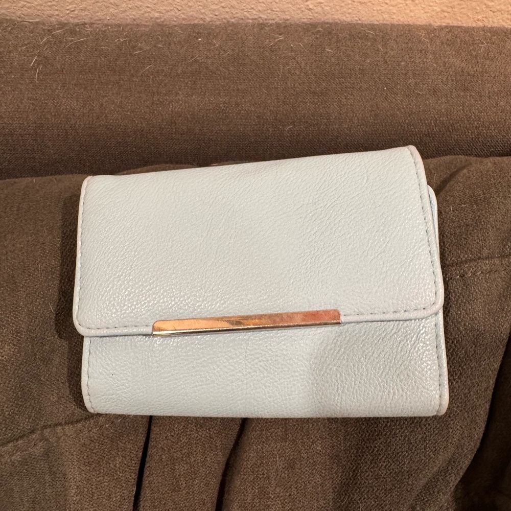 Elegant Light Blue Women's Wallet